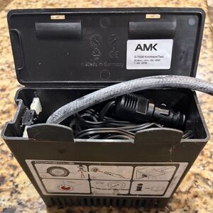Porsche Spare Tire Compressor - AMK Power Supply Unit with Cable